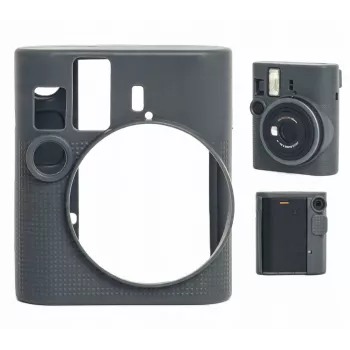 LOVEINSTANT Silicone Protective Case for Fujifilm Instax Mini 41 - Grey