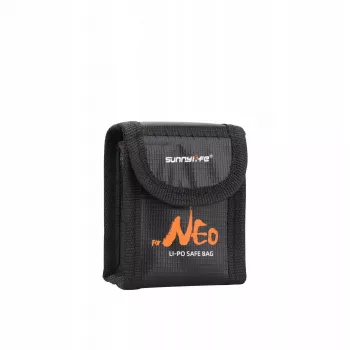 SUNNYLIFE ugunsdrošais futrālis 2 DJI Neo / Neo 2 akumulatoriem