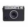 LOVEINSTANT 2-in-1 aizsargmaciņš un rūdīta stikla ekrāna aizsargs Fujifilm Instax Mini Evo - Melns