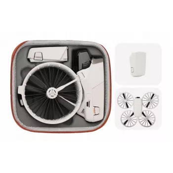 SUNNYLIFE Cietā apvalka pārnēsāšanas futrālis DJI Flip dronam - Melns (FP-B957-D)
