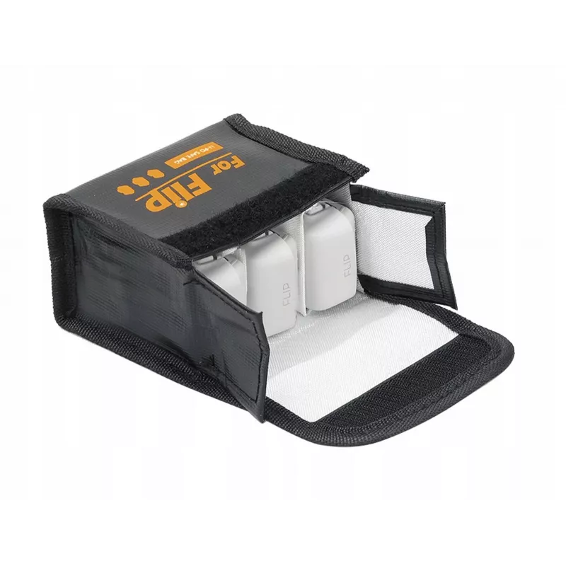 SUNNYLIFE ugunsdrošais futrālis 3 DJI Flip akumulatoriem