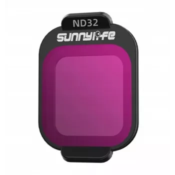 SUNNYLIFE ND32 neitrālais blīvuma filtrs DJI Flip ar filtra maciņu, Fi962-32