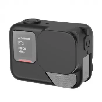 PULUZ Silikona aizsargvāciņš Insta360 Ace Pro 2 - Melns