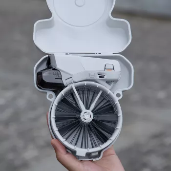 SUNNYLIFE Cietais Maciņš DJI Flip Dronam ar Siksnu, Pelēks, FP-SN953-GY