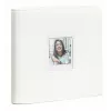 LOVEINSTANT Photo Album for Polaroid Go – 36 Sheets, 288 Photos, White PU Leather