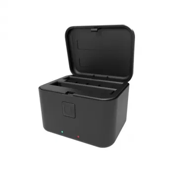 PULUZ PU765B dubultais USB akumulatoru lādētājs Insta360 X5