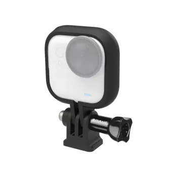 PULUZ rāmja stiprinājuma aizsargmaciņš Insta360 GO Ultra, 1/4 inch statīva stiprinājums, melns