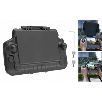 SUNNYLIFE Saules aizsargs + Silikona maciņš DJI RC Plus 2 tālvadības pultij YK05-D