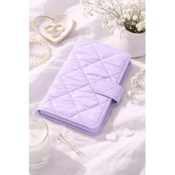LOVEINSTANT Fotoalbums 108 fotogrāfijām, saderīgs ar Fujifilm Instax Mini 12 40 11 9 8 7 Evo LiPlay Link, Purple Quilted