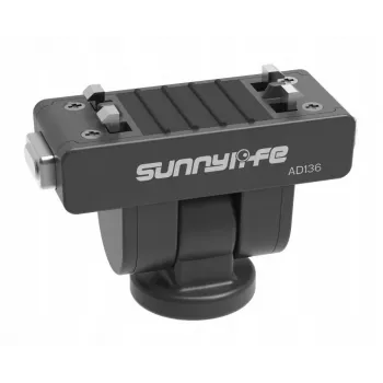 SUNNYLIFE Magnetic Quick Release Mount ar 1/4 collu skrūvi Insta360 X4, X3, Ace Pro un citiem - Melns (AD136-D)