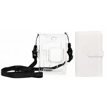 LOVEINSTANT Case and Photo Album for Fuji Instax Mini LiPlay – Black