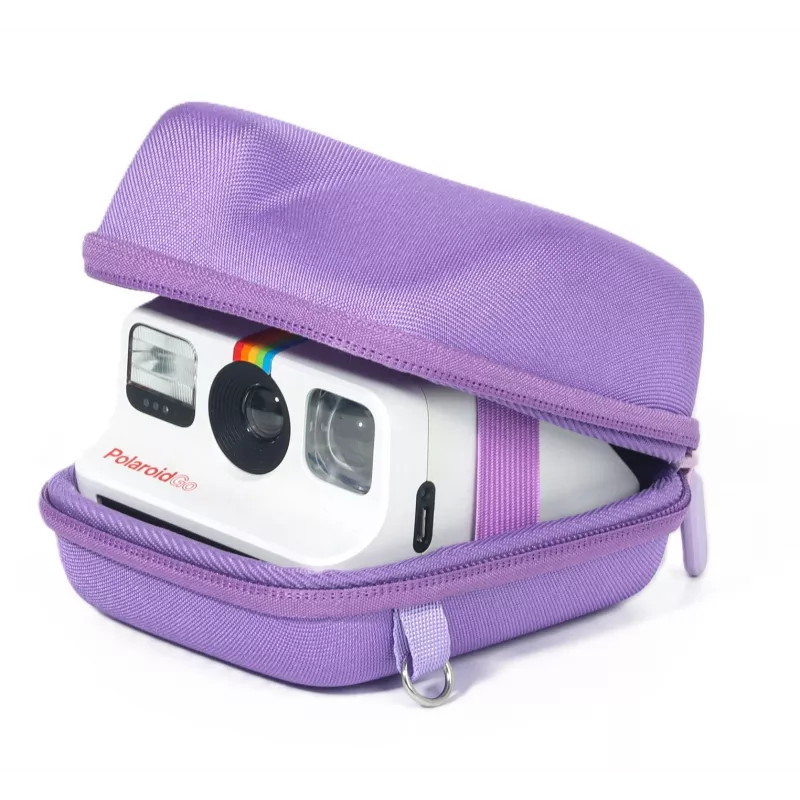LOVEINSTANT Hard EVA Camera Case for Polaroid Go - Purple