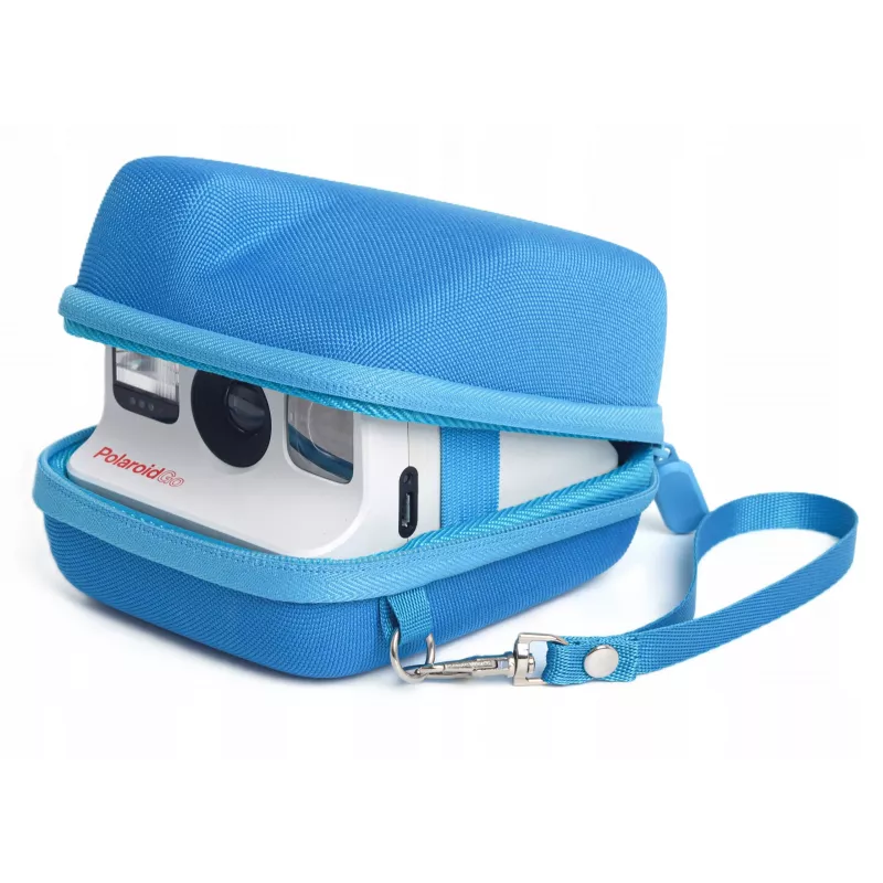 LOVEINSTANT Hard Shell Protective Case for Polaroid Go Instant Camera - Blue