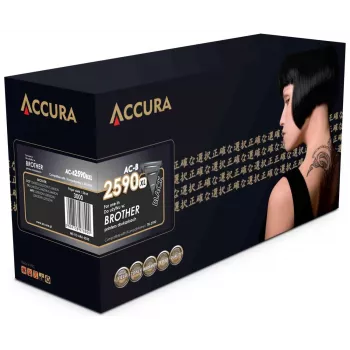 ACCURA saderīga tonera kasetne Brother TN-2590XL High Yield Black