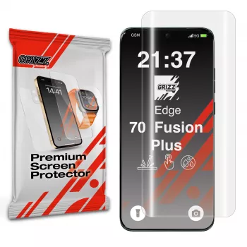 GrizzGlass Hydrogel Screen Protector for Motorola Edge 70 Fusion Plus