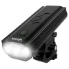 VAYOX VA0112 priekšējais velosipēda lukturis, 980 lm, 4000 mAh, ārējā akumulatora funkcija, IPX6, USB-C