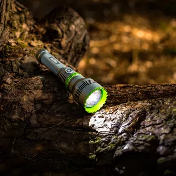 VAYOX VA0363 LED Lukturis 1000 lm, Uzlādējams, USB-C, Power Bank, Melns