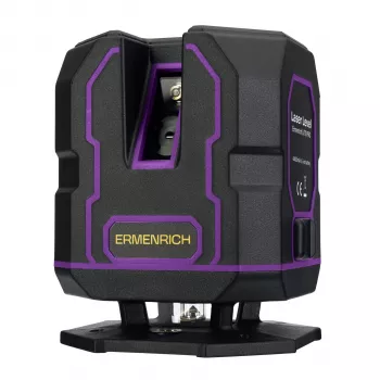 Ermenrich LV30 PRO Lāzera Līmenis - 3x360° Zaļš 12 Līnijas, Pašizlīdzinošs, IP54
