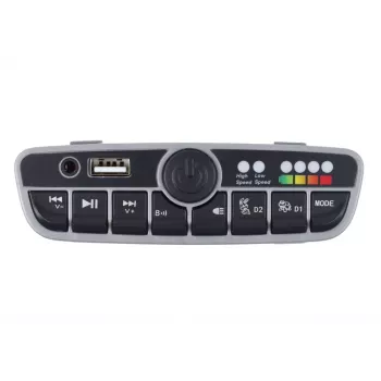 LEAN CARS 24V Dashboard Panel ar Bluetooth, FM Radio, LED Displeju - XMX623B