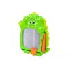 LEAN TOYS Drawing Board Pocket Game 2in1 Green Dinosaur