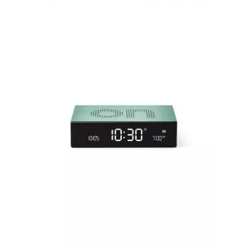 LEXON Flip Premium Digital Alarm Clock Mint LR152M1