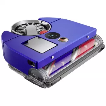 Dyson 360 Vis Nav Robot Vacuum, zils, bez maisiņa, 0.5 l