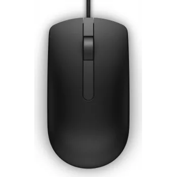 DELL Optical Mouse-MS116 Black Vadu USB Pele 1000 DPI