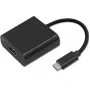 Qoltec USB-C 3.1 to HDMI Adapter 4K MHL Black