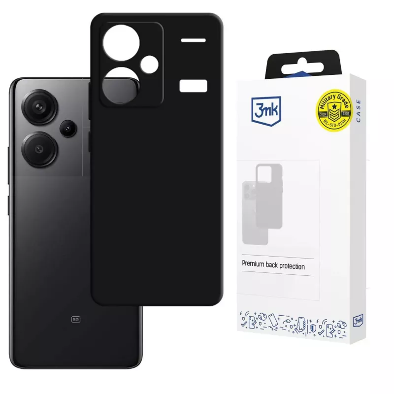 3MK PROTECTION Redmi Note 13 Pro+ - 3mk Hardy Mellow Case Black