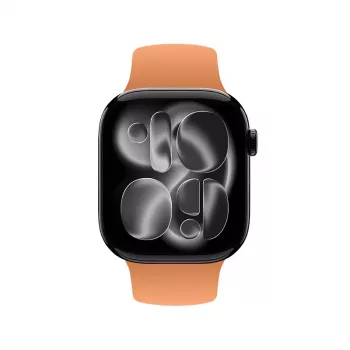Crong Liquid Strap Apple Watch 38/40/41/42 mm (Orange)