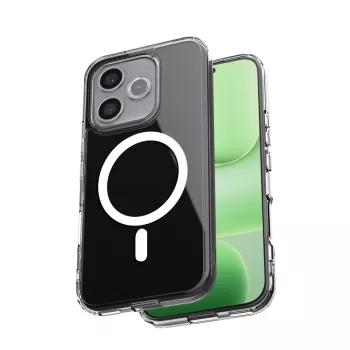 Crong Hybrid Clear Magnetic Case MagSafe for Honor 600 Lite 5G (Caurspīdīgs)