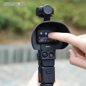 SUNNYLIFE LCD ekrāna saulessargs un aizsargs DJI Osmo Pocket 3 - Melns