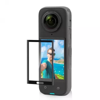 PULUZ Rūdīta stikla ekrāna aizsargs 9H priekš Insta360 X4 / X5