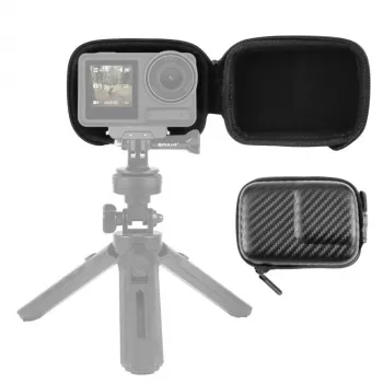 PULUZ cietais maciņš DJI Osmo Action 4 / Action 3 - Melns (PU946B)