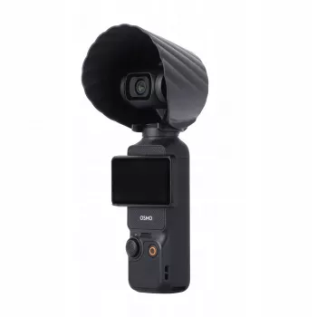 SUNNYLIFE Lens Sun Hood for DJI Osmo Pocket 3 - Melns