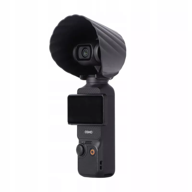 SUNNYLIFE Lens Sun Hood for DJI Osmo Pocket 3 - Melns