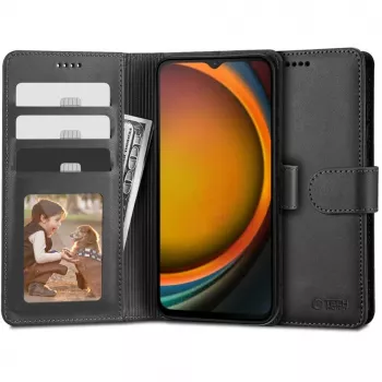 Tech-Protect Wallet Case Samsung Galaxy Xcover 7, Melns