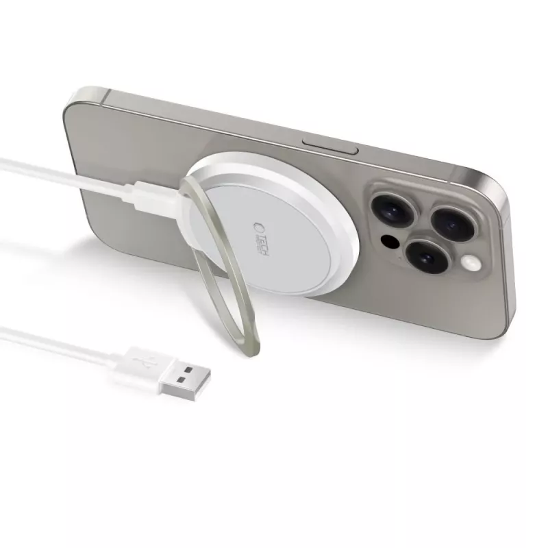 Tech-Protect QI15W-A33 MagSafe Wireless Charger 15W White