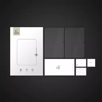 Tech-Protect Glass Fit+ Rūdīta stikla ekrāna aizsargs Samsung Galaxy Tab S7/S8/S9 11.0 / S9 FE/S10 FE 10.9 - Caurspīdīgs (2 iepakojumā)