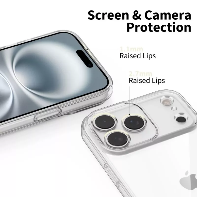 Tech-Protect Flexair iPhone 17 Pro Clear