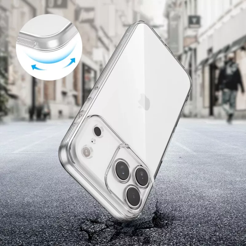 Tech-Protect Flexair iPhone 17 Pro Clear