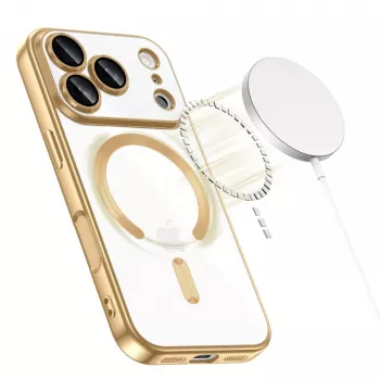 Tech-Protect MagFlex Magsafe Case Apple iPhone 17 Pro Max, Shiny Gold