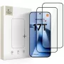 Tech-Protect Glass Fit+ 2 komplekta ekrāna aizsargplēve Xiaomi 17T, melna
