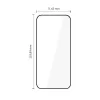 Tech-Protect Glass Fit+ 2 komplekta ekrāna aizsargplēve Xiaomi 17T, melna