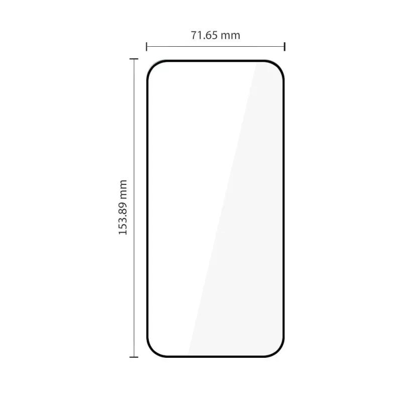 Tech-Protect Glass Fit+ 2 komplekta ekrāna aizsargplēve Xiaomi 17T, melna