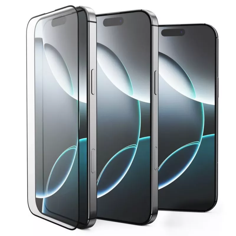 Tech-Protect Glass Fit+ 2 komplekta ekrāna aizsargplēve Xiaomi 17T, melna