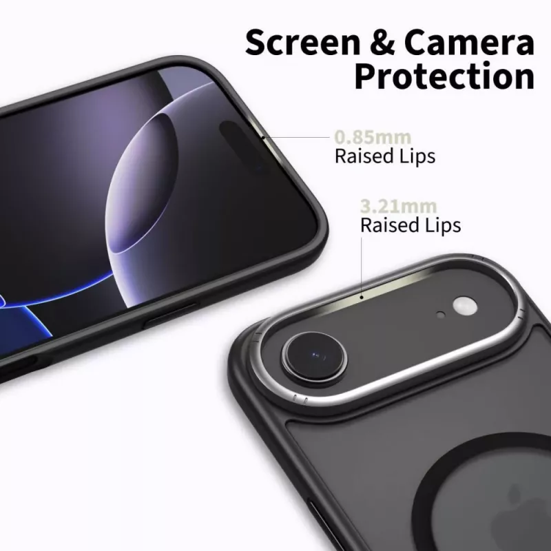 Tech-Protect Magedge MagSafe iPhone 17 Air Matte Black/Gunmetal