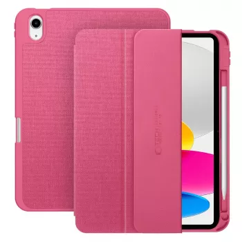 Tech-Protect SC Pen Canvas Folio Case iPad 10.9 inch (10. paaudze 2022) / iPad Air 4/5 / iPad Pro 11 inch (1.-4. paaudze) - Magenta Bloom