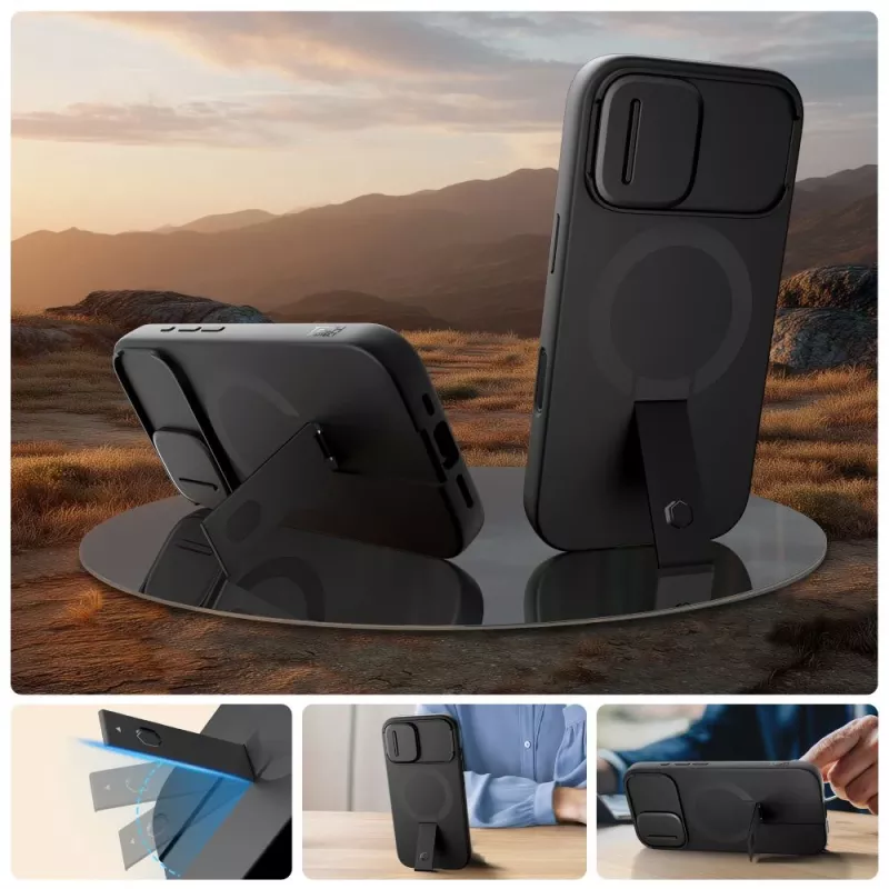 TECH-PROTECT KEVLAR AURA MAGSAFE IPHONE 17 BLACK