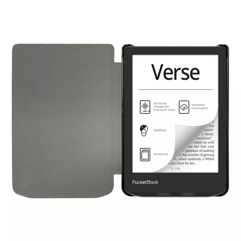 TECH-PROTECT SMARTCASE POCKETBOOK VERSE / PRO / LITE BLACK